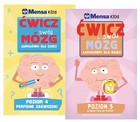 Pakiet: Mensa Kids Ćwicz swój mózg. Łamigłówki dla dzieci. Poziom 4-5