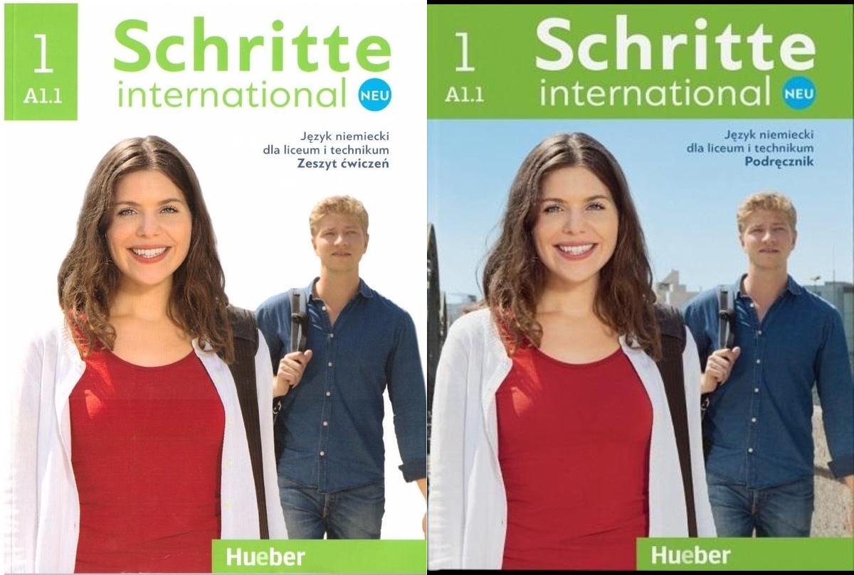 Schritte international Neu 1. Podręcznik + PDF i zeszyt ćwiczeń do języka niemieckiego. Szkoła ponadpodstawowa