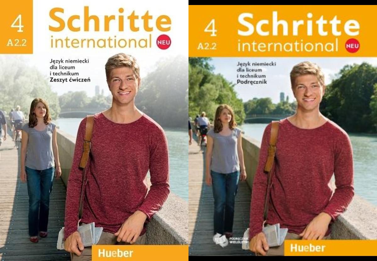 Schritte international Neu 4. Podręcznik + PDF i zeszyt ćwiczeń do języka niemieckiego. Szkoła ponadpodstawowa