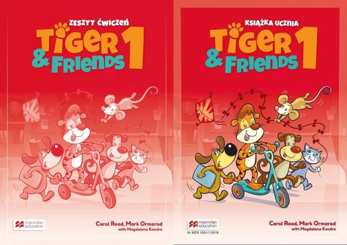Tiger & Friends 1. Podręcznik z zawartością online i zeszyt ćwiczeń + Kod Student`s App. Szkoła podstawowa