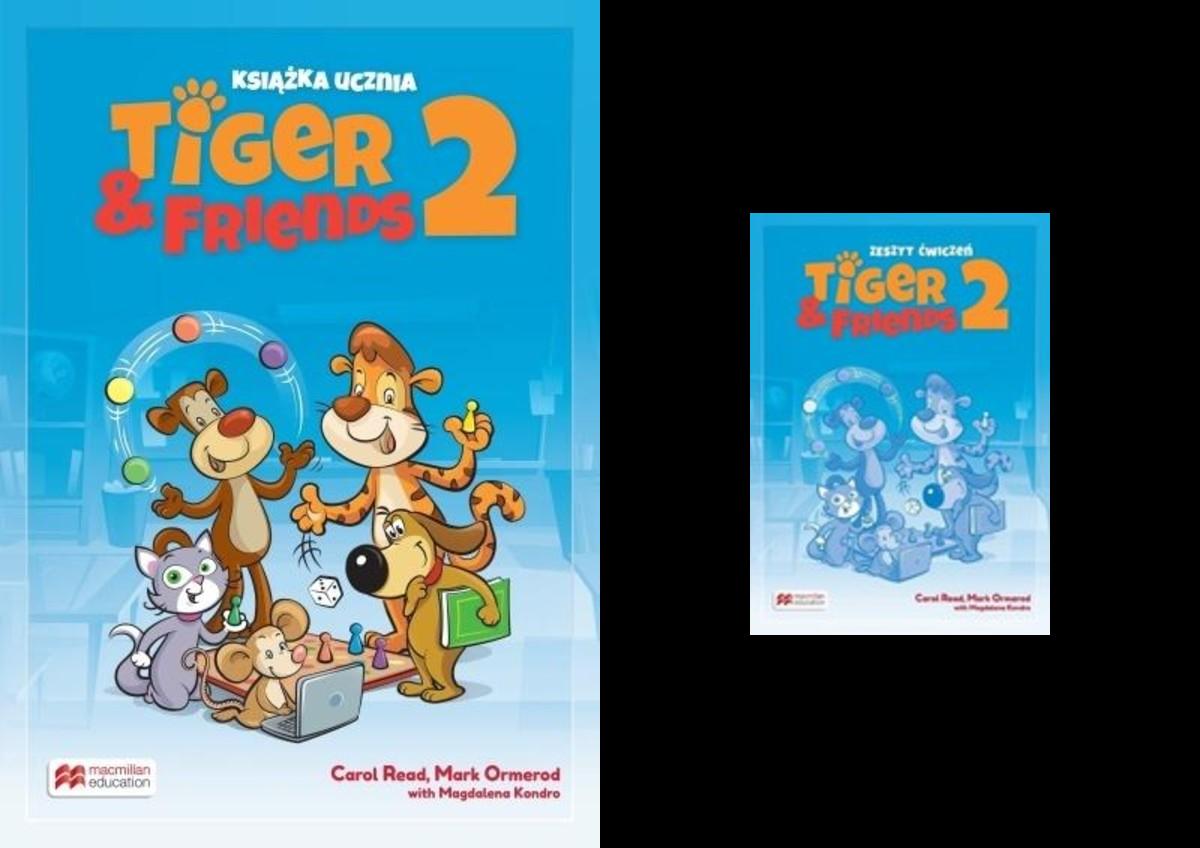 Tiger & Friends 2. Podręcznik z zawartością online i zeszyt ćwiczeń + Kod Student`s App. Szkoła podstawowa