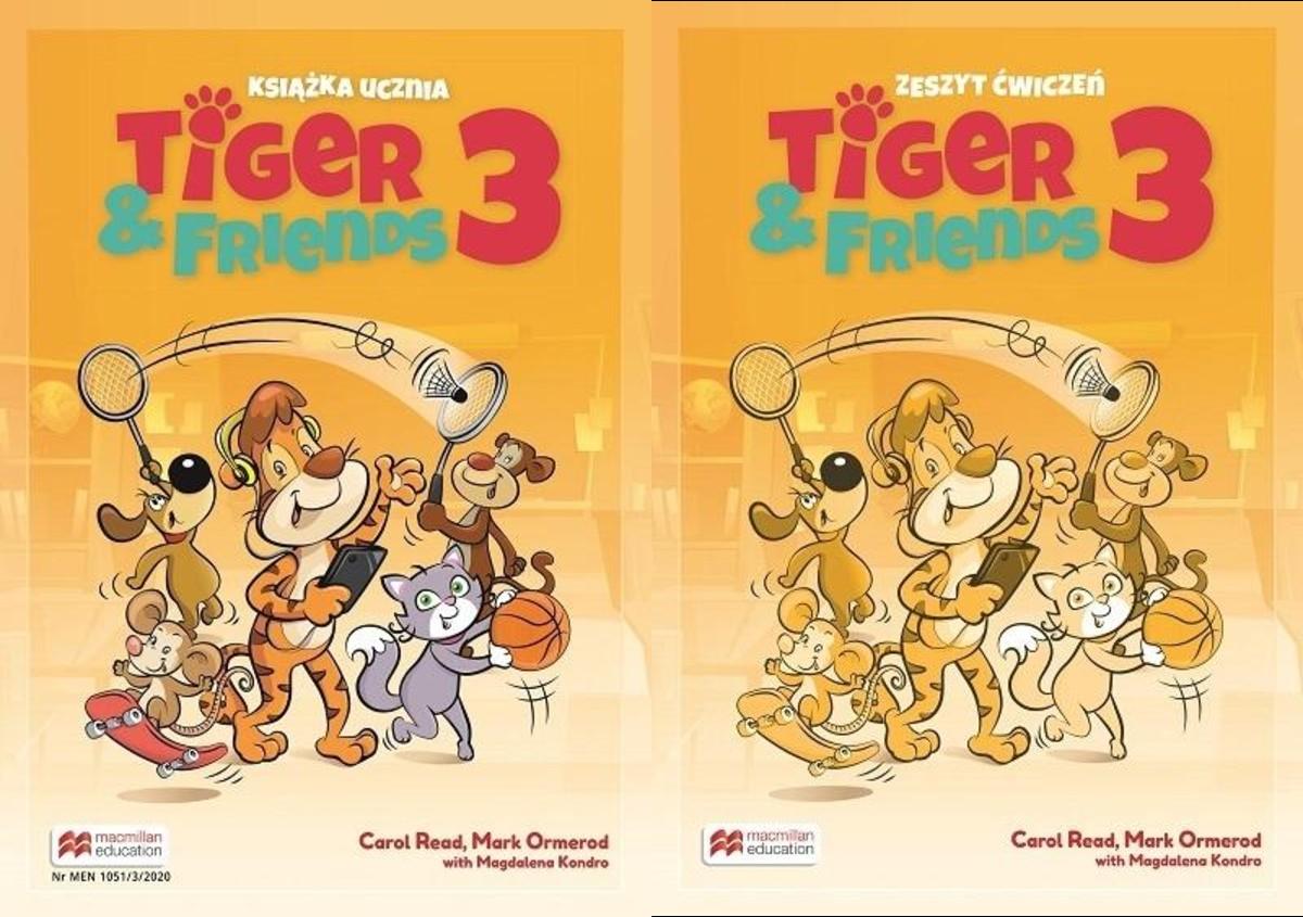 Tiger & Friends 3. Podręcznik z zawartością online i zeszyt ćwiczeń + Kod Student`s App. Szkoła podstawowa