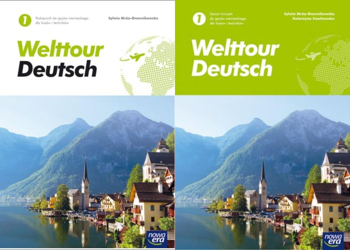 Welttour Deutsch 1. Podręcznik i zeszyt ćwiczeń do języka niemieckiego dla liceum i technikum. Poziom A1. Szkoła ponadpodstawowa