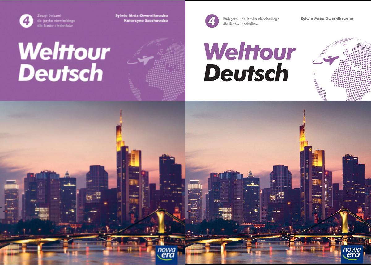 Welttour Deutsch 4. Podręcznik i zeszyt ćwiczeń do języka niemieckiego dla liceum i technikum. Poziom B1. Szkoła ponadpodstawowa