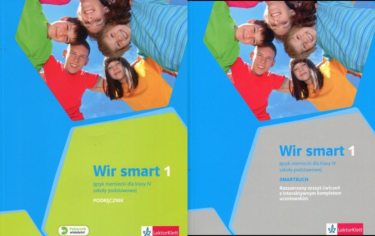 Wir smart 1. Klasa 4. Podręcznik i rozszerzony zeszyt ćwiczeń do języka niemieckiego. Szkoła podstawowa