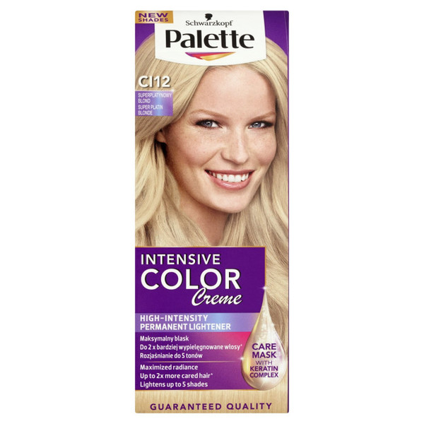 Palette Intensive Color Creme CI12 Superplatynowy blond