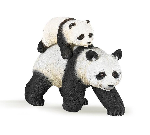 Figurka Panda z młodym