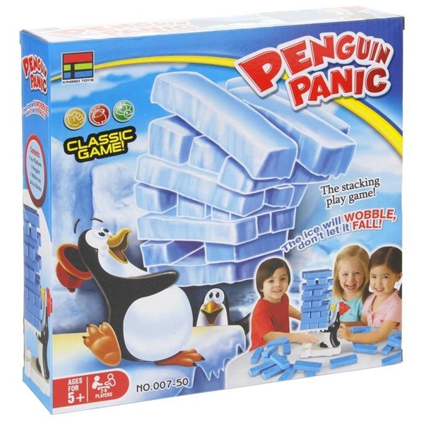 Gra zręcznościowa Panika pingwinów Wieża