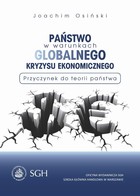 Państwo w warunkach globalnego kryzysu ekonomicznego. Przyczynek do teorii państwa