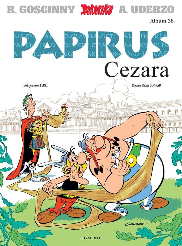 Papirus Cezara Asteriks Tom 36