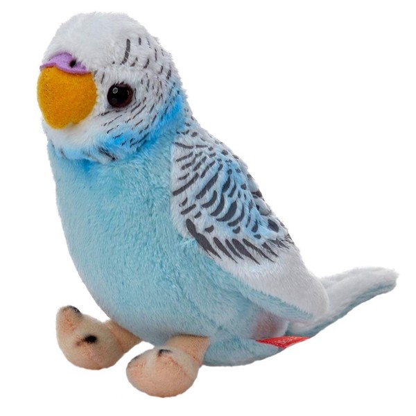 Maskotka Papuga falista niebieska 13 cm