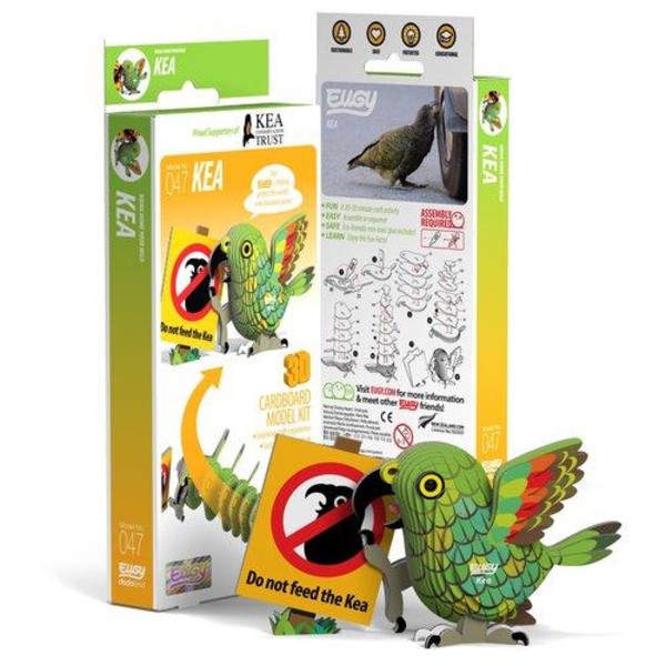 Eko Układanka 3D Papuga Kea 24 elementy