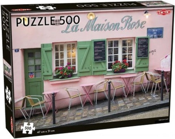 Puzzle Paryska kawiarnia 500 elementów