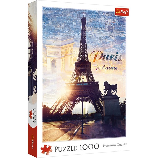 Puzzle Paryż o świcie 1000 elementów