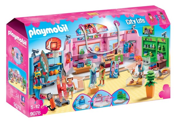 Playmobil Pasaż handlowy 9078