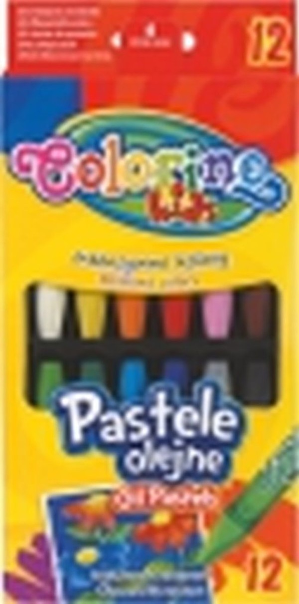Pastele olejne Colorino Kids 12 kolorów