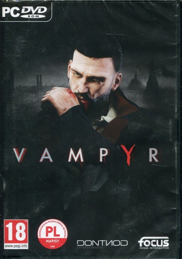 Gra Vampyr (PC) DVD-ROM