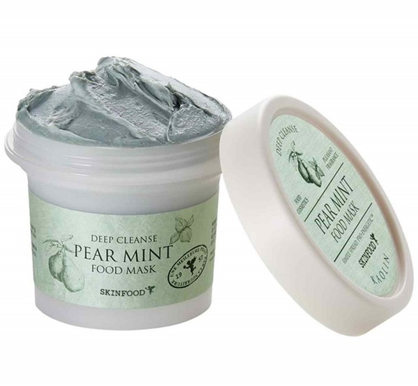 Pear Mint Food Mask Kremowa maska z ekstraktem z gruszki do cery tłustej