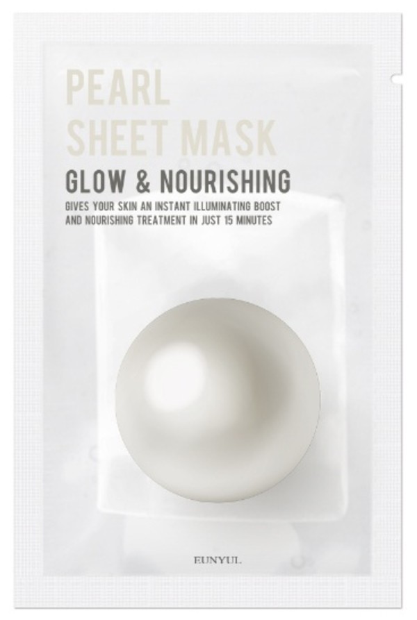 Pearl Sheet Mask Rozjaśniająco-odżywiająca maseczka do twarzy z perłami
