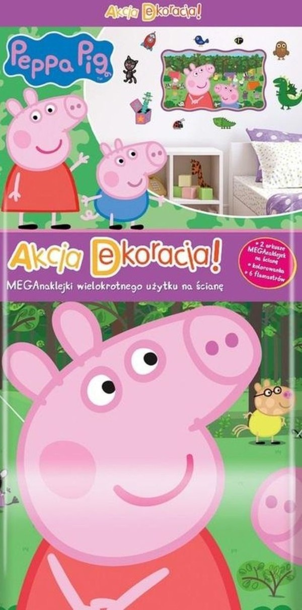 Akcja Dekoracja Peppa Pig