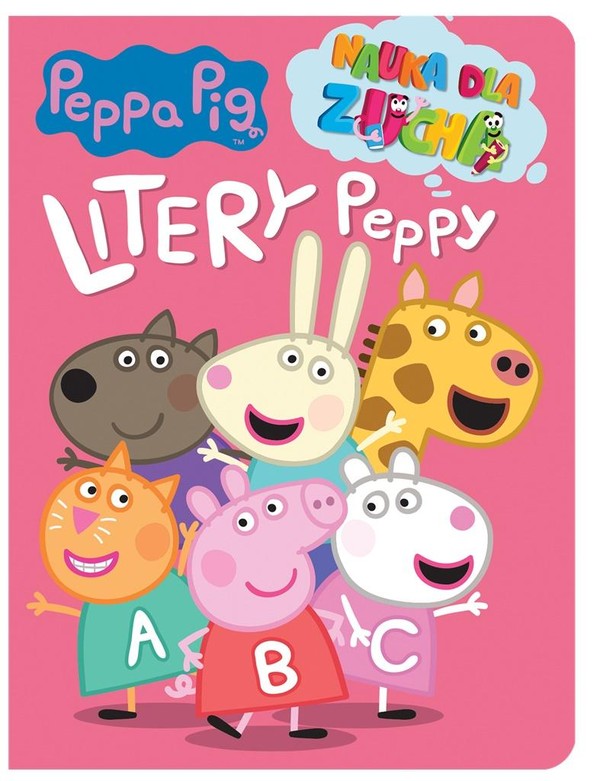 Peppa Pig. Nauka dla zucha. Litery Peppy