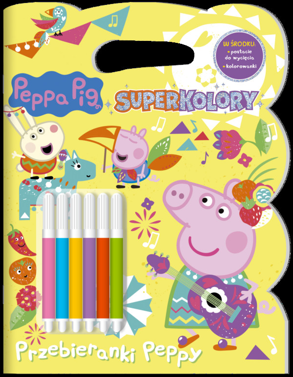 Peppa Pig Przebieranki Peppy SUPERKOLORY