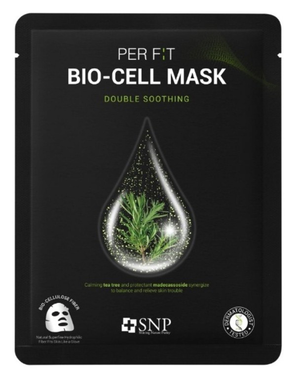 Per Fit Bio-Cell Mask Double Soothing Intensywnie łagodząca maska w płachcie z biocelulozy