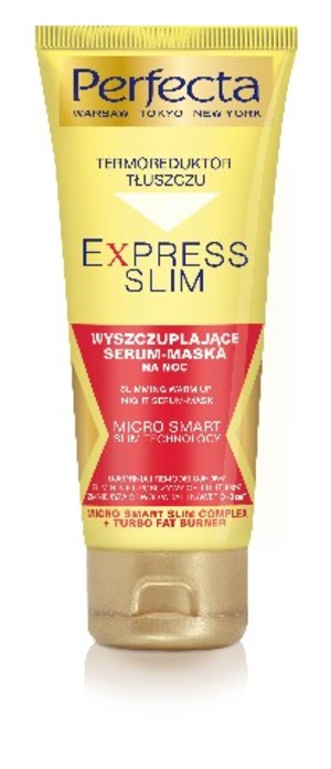 Perfect Express Slim Wyszczuplające Serum - Maska na noc