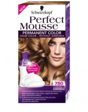 Perfect Mousse - 750 Praline Pianka trwale koloryzująca