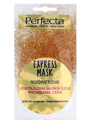 Perfecta Express Mask Koktajlowa Maska S.O.S rozświetlająca