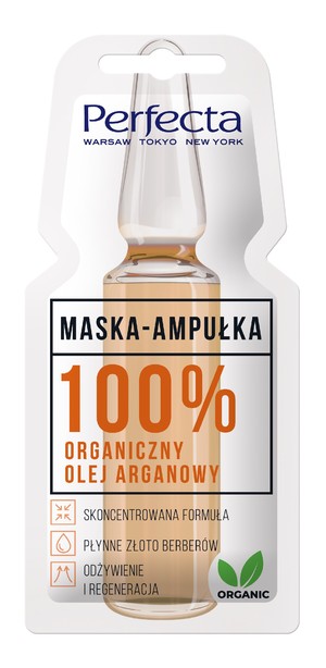 Maska- Ampułka 100% Organiczny olej arganowy