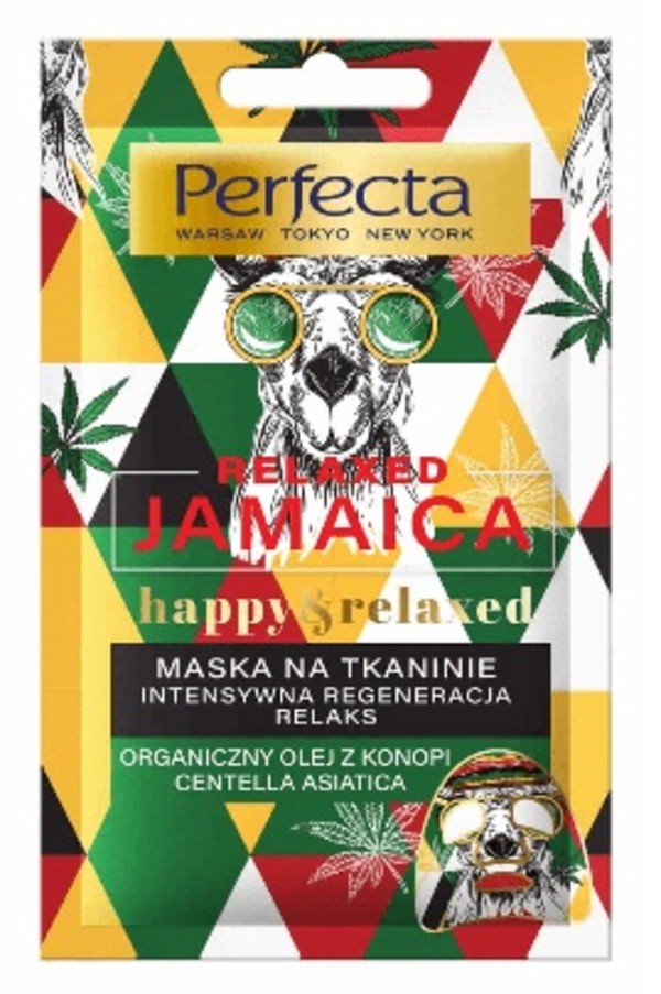 Relaxed Jamaica Maska na tkaninie - intensywna regeneracja i relaks