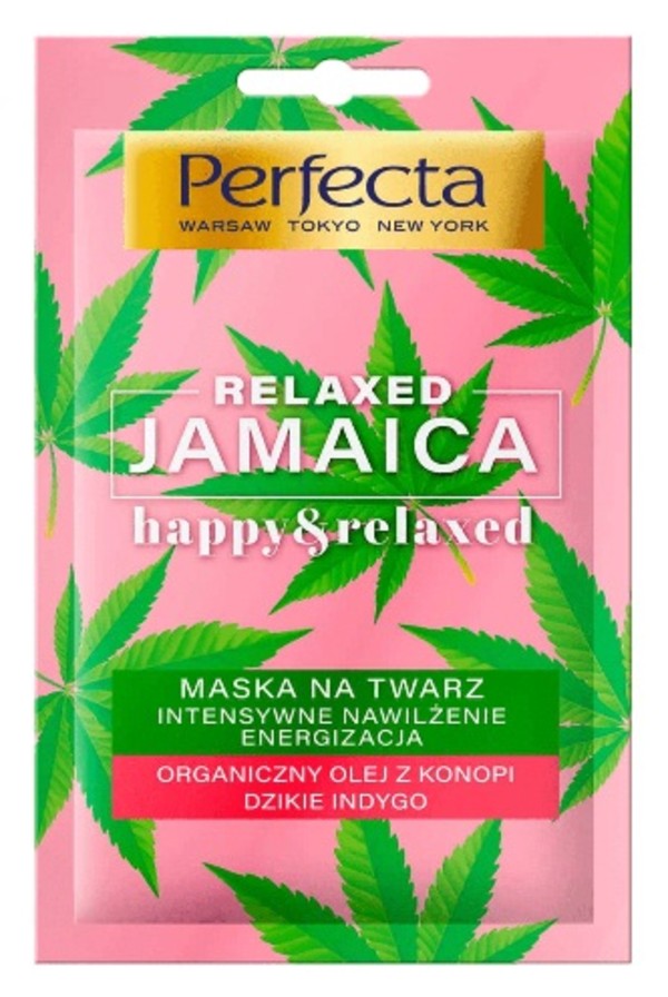Relaxed Jamaica Maska na twarz - intensywne nawilżenie i energizacja