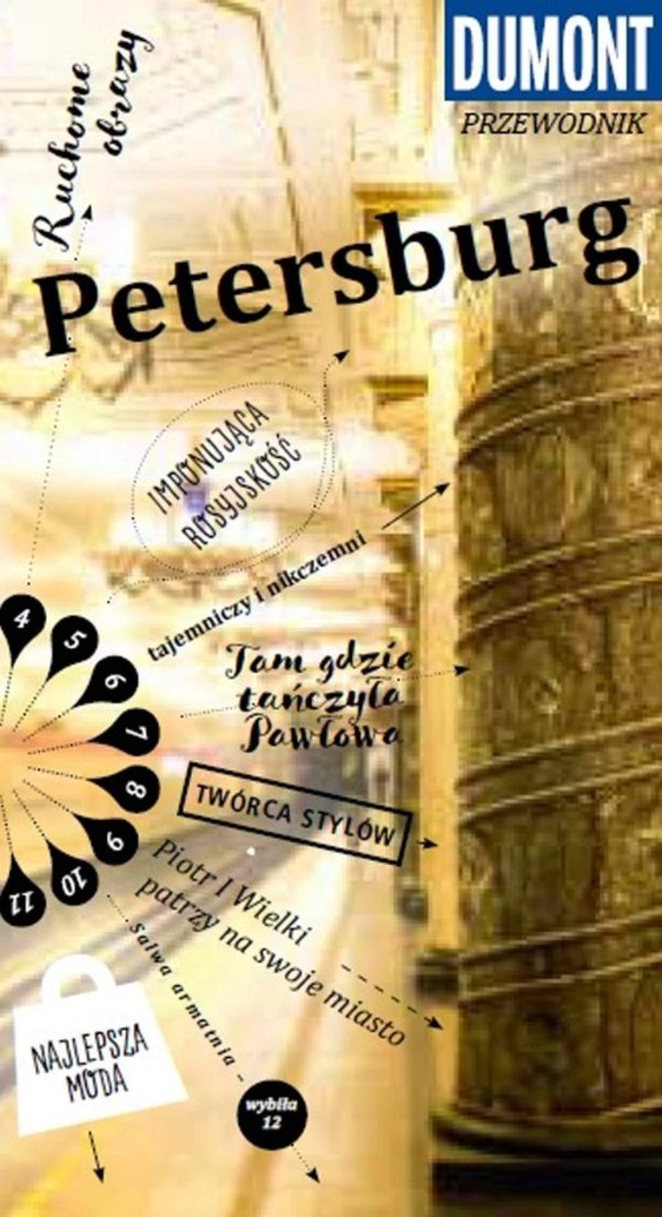Petersburg Przewodnik Dumont z mapą