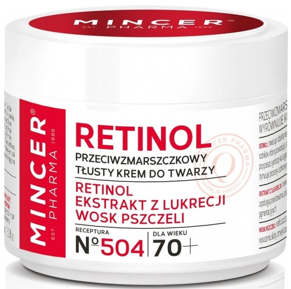 Pharma Retinol 70+ - 504 Krem przeciwzmarszczkowy-tłusty