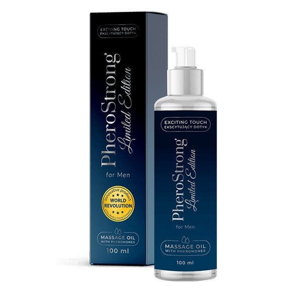 Limited Edition For Men Massage Oil With Pheromones Olejek do masażu