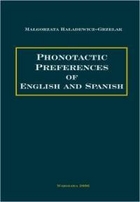 Phonotactic preferences of English and Spanish