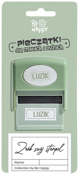 Pieczątka z napisem - Luzik