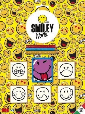 Pieczątki blister 5 sztuk Smiley World