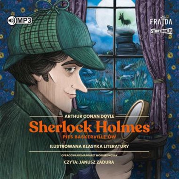 Pies Baskervilleów Książka audio CD/MP3 Sherlock Holmes