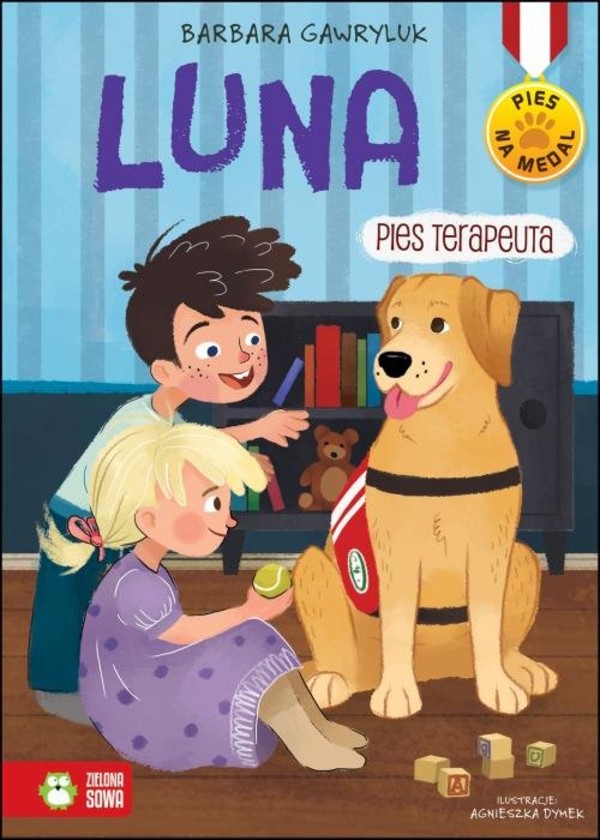 Luna Pies terapeuta Pies na medal