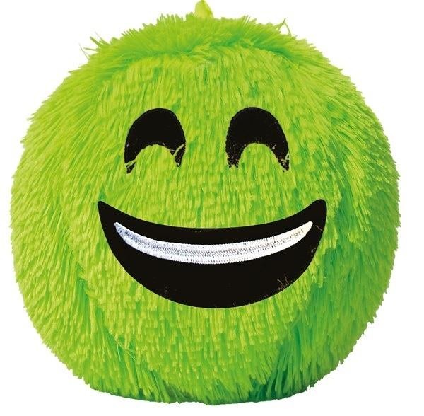 Piłka Fuzzy Ball S`cool Smile neonowa XL