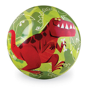 Piłka wzór Dinozaur 10 cm
