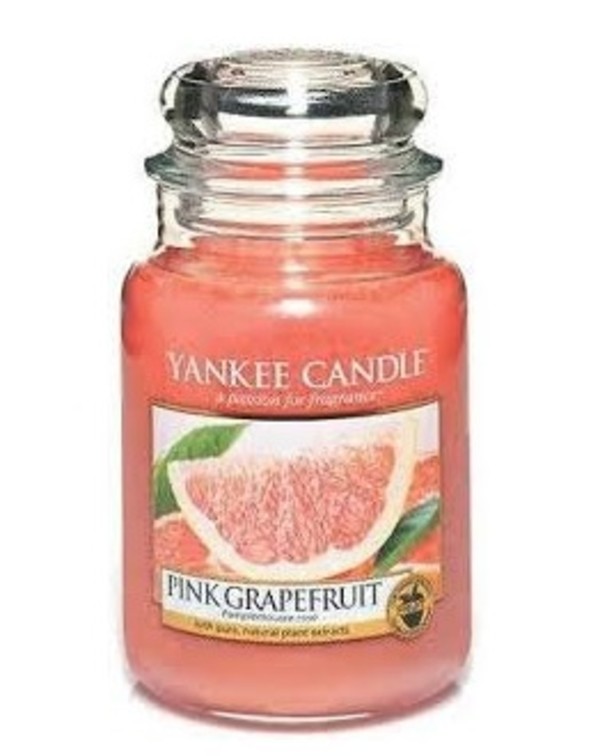 Pink Grapefruit Duża świeca zapachowa w słoiku