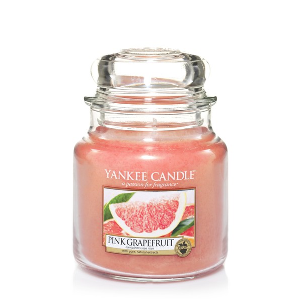 Pink Grapefruit Średnia świeca zapachowa w słoiku