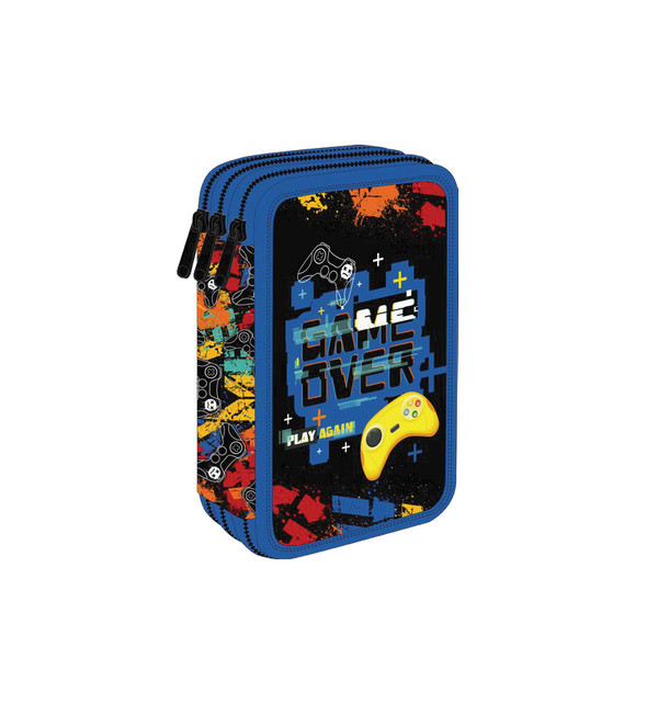 Piórnik 3-komorowy z wyposażeniem coolpack jumper 3 game