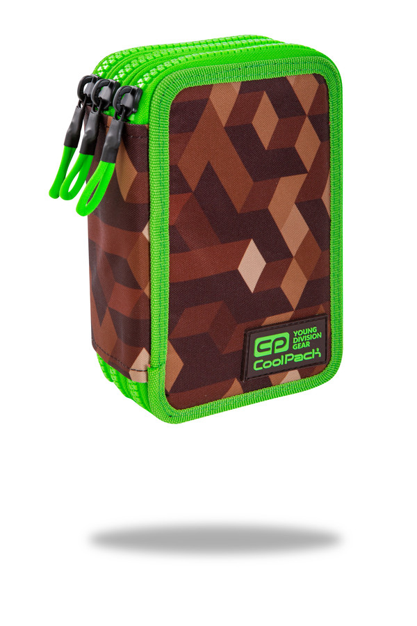 Piórnik coolpack trzykomorowy z wyposażeniem jumper 3 game