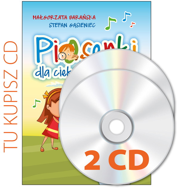 Piosenki dla ciekawych świata 2 płyty CD