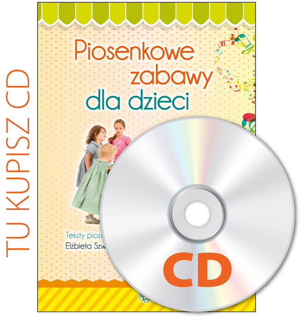 Piosenkowe zabawy dla dzieci Płyta CD
