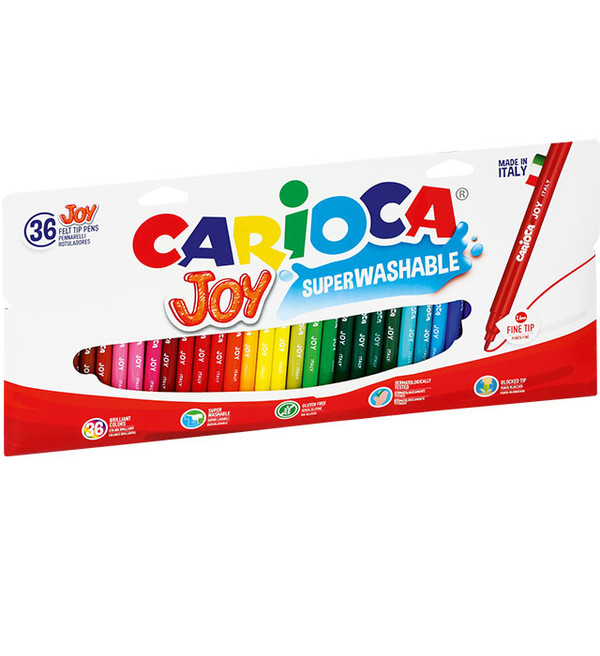 Pisaki Carioca Joy 36 kolorów